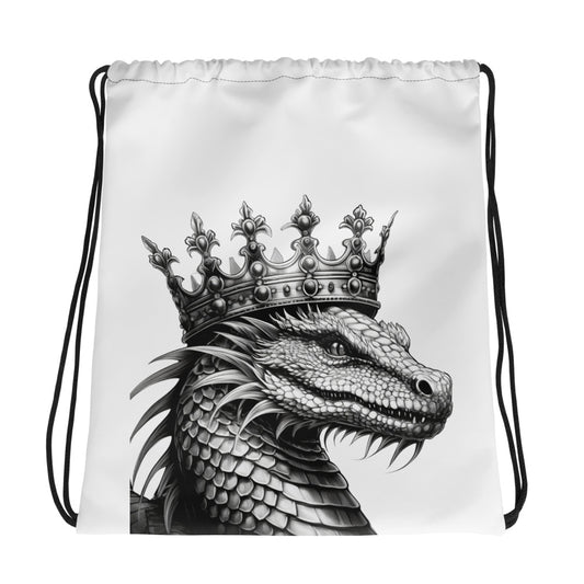 Iron Crown: 'King Dragon' Drawstring Backpack