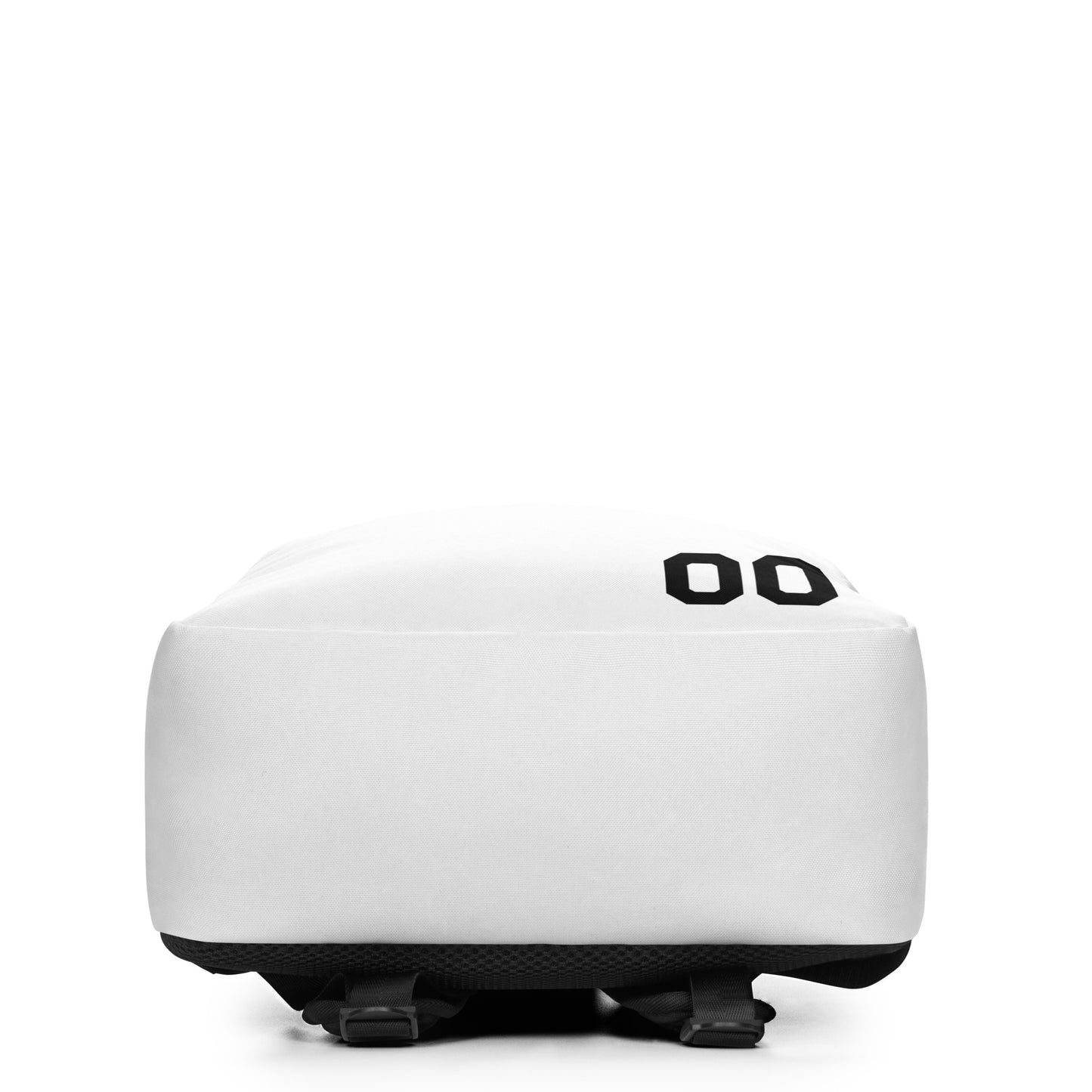 Iconic O's Logo: White Backpack by OODept.