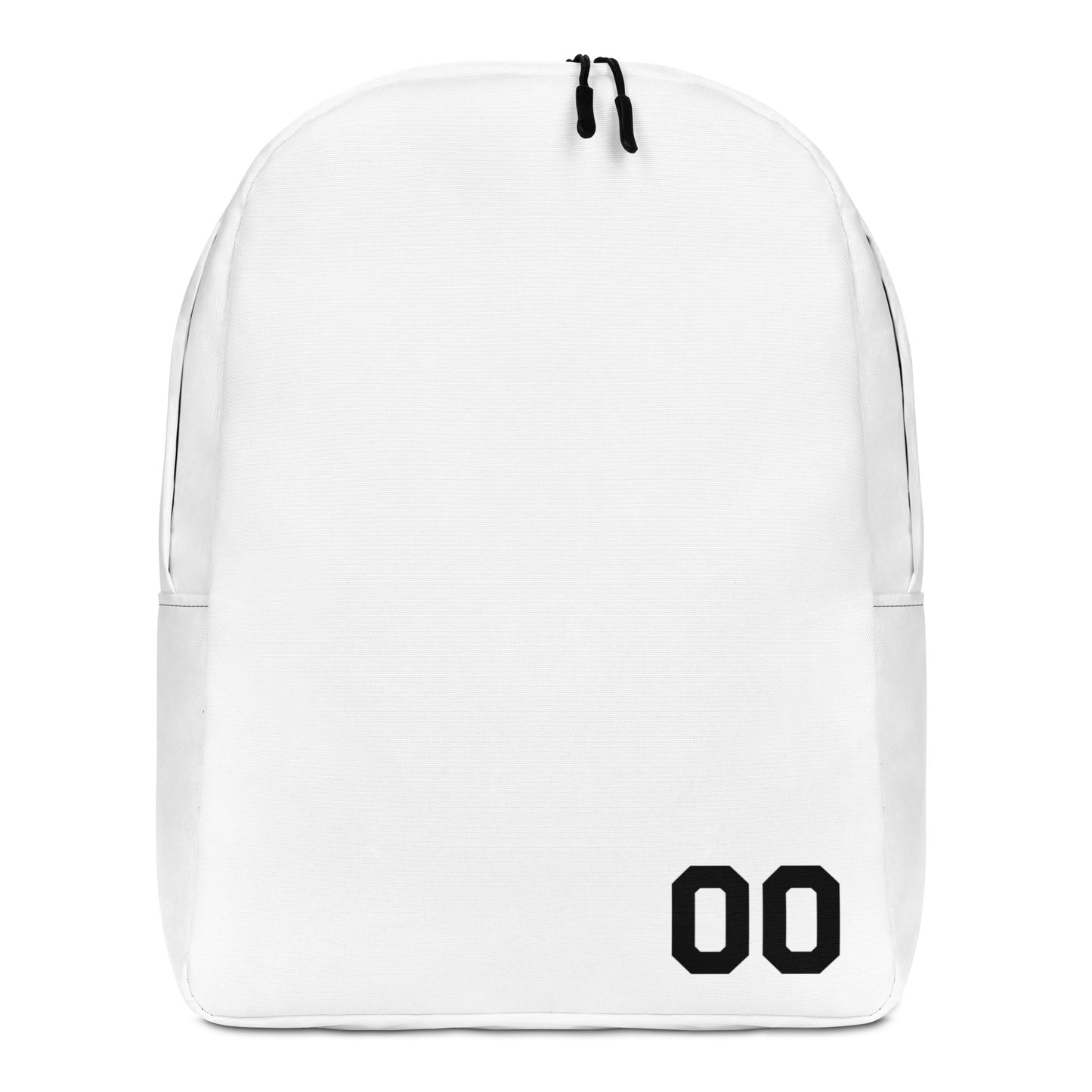 Iconic O's Logo: White Backpack by OODept.