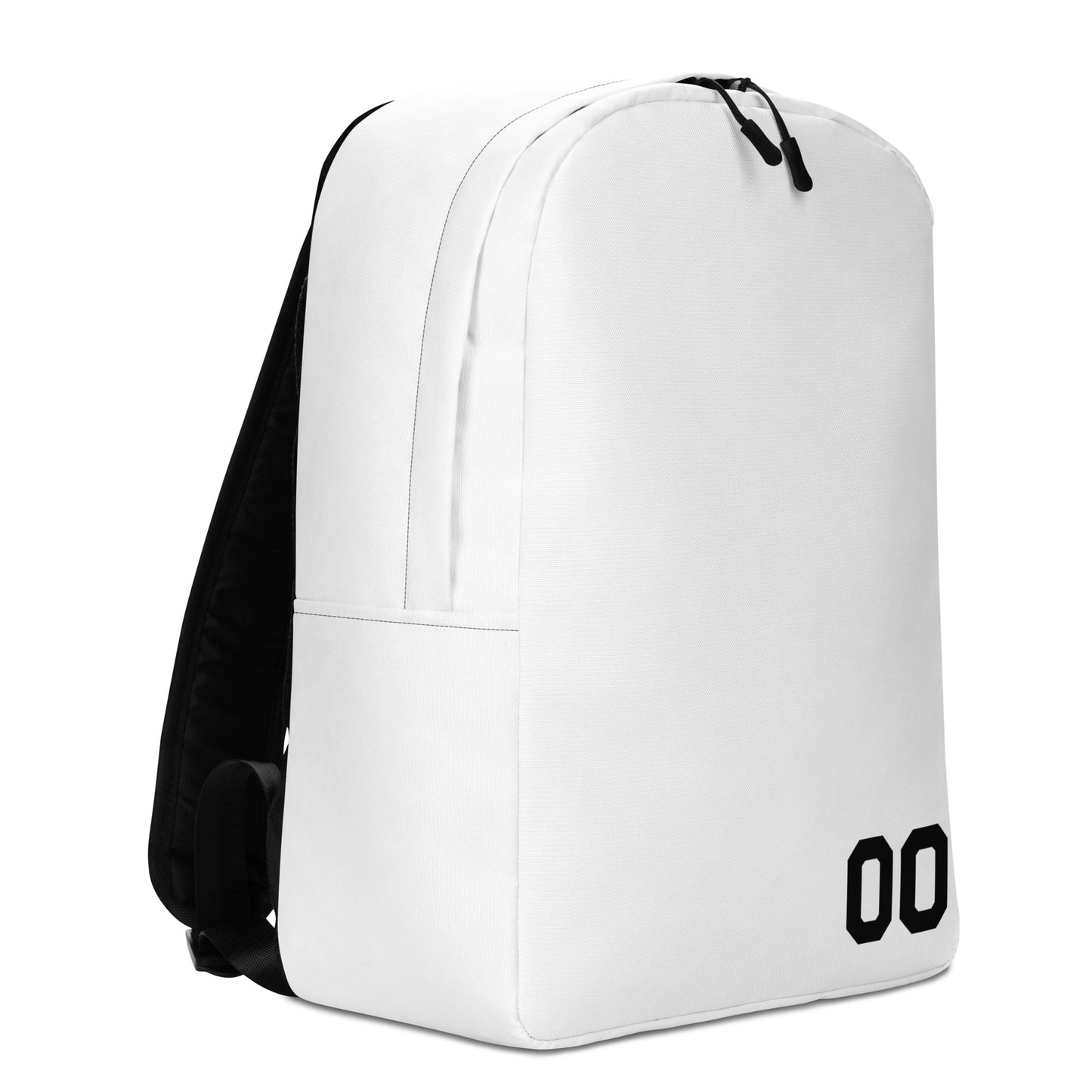 Iconic O's Logo: White Backpack by OODept.