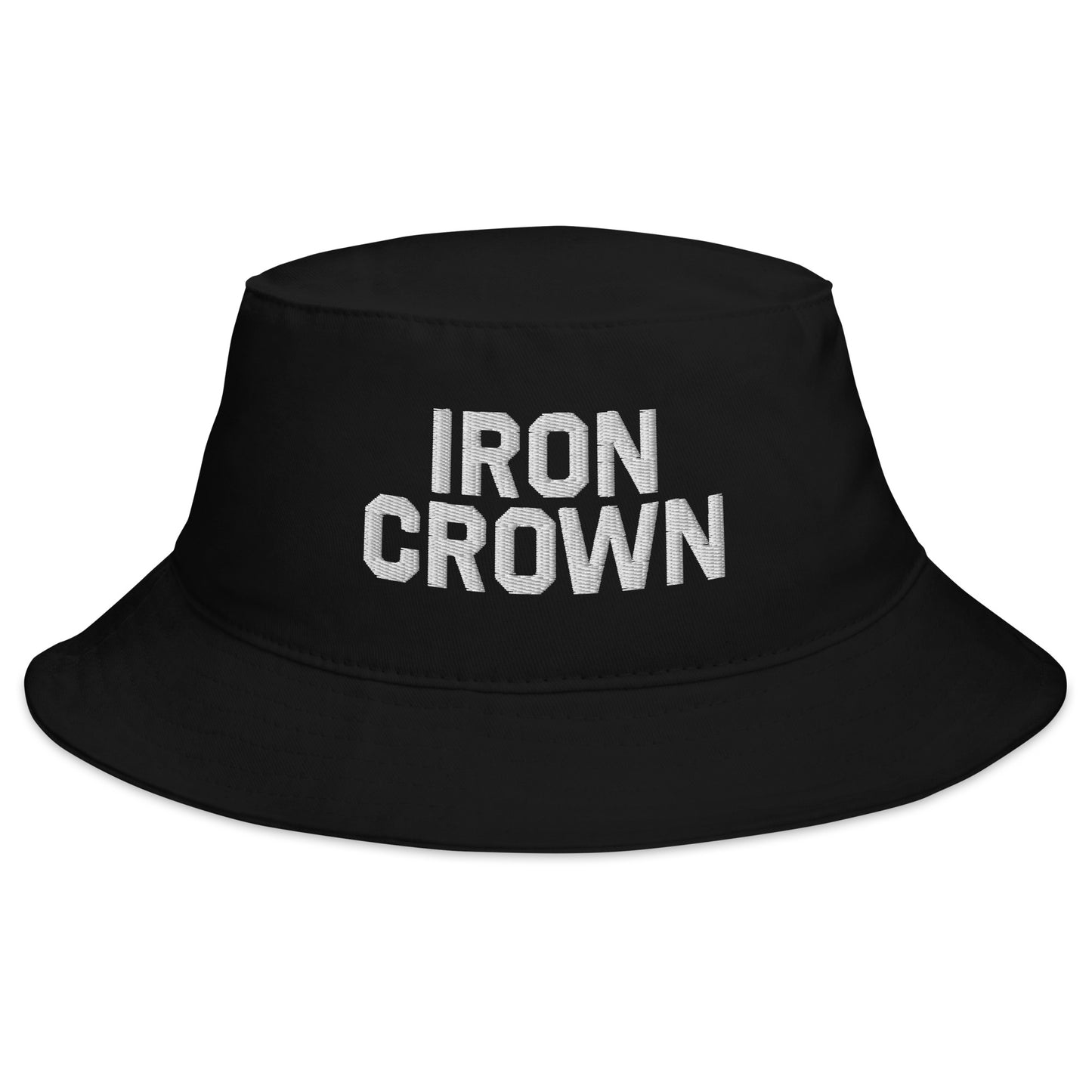 Iron Crown: Logo Bucket Hat by OODept.