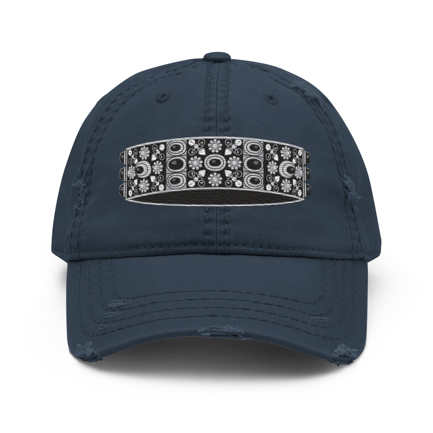 Crown Logo: 'Iron Crown' Distressed Cap by OODept.