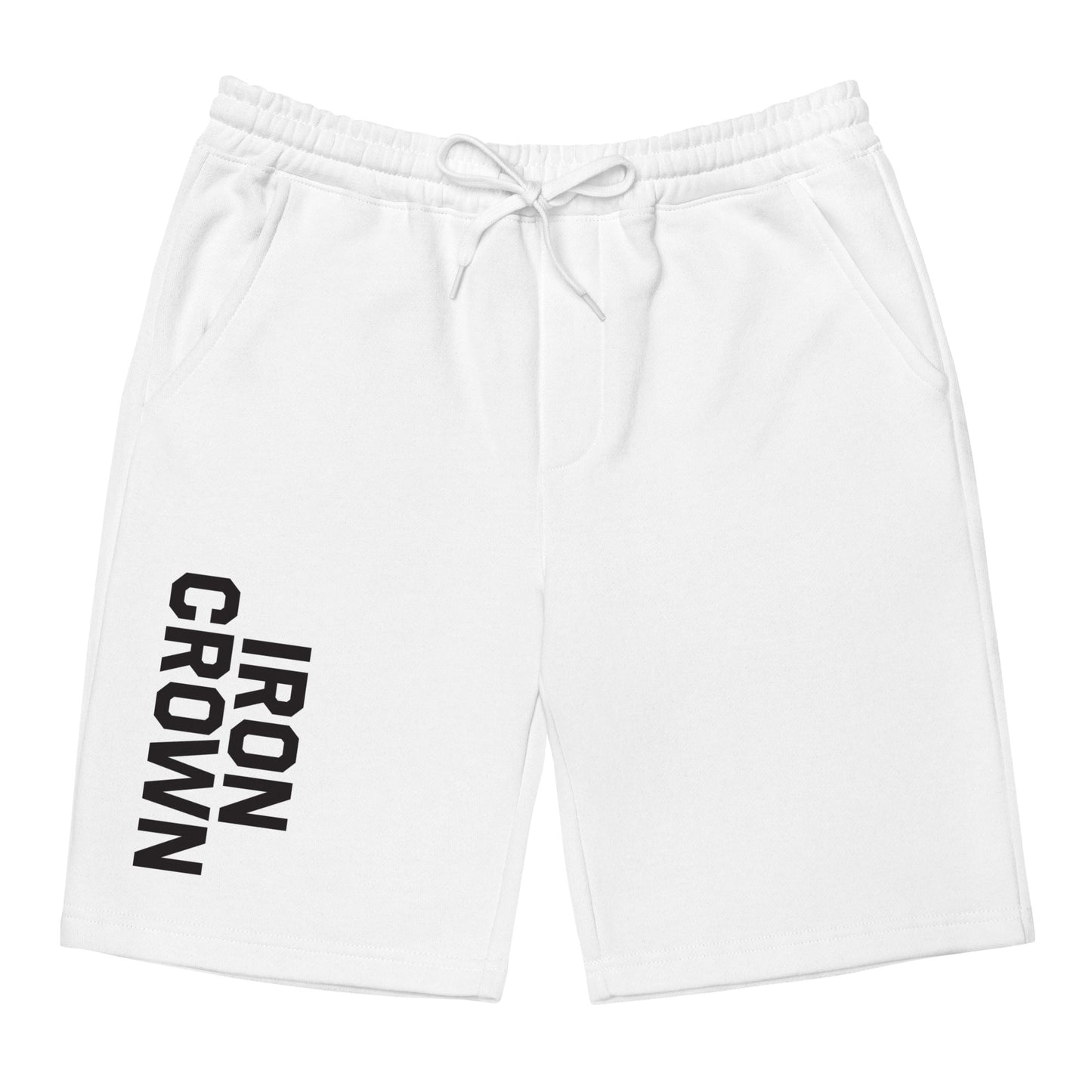 Iron Crown: Logo Tech Fleece Shorts by OODept.