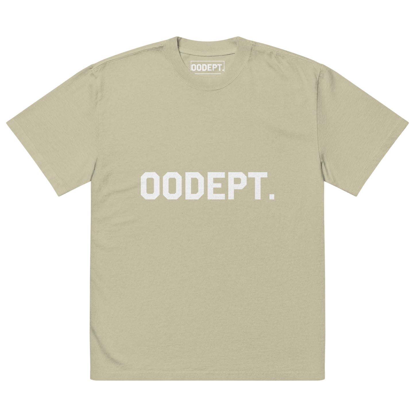 Logo Tee: OODept. Oversized Faded by OODept.