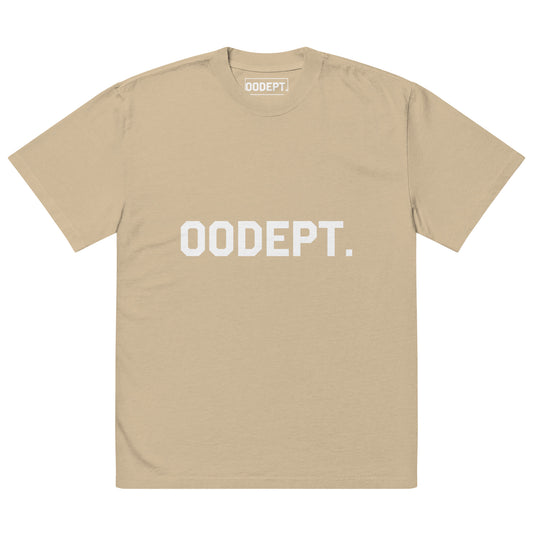 Logo Tee: OODept. Oversized Faded by OODept.