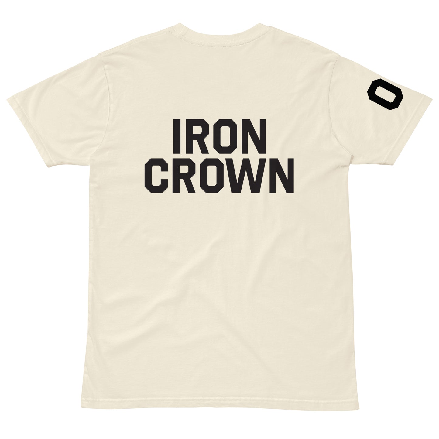 Crown Logo: 'Iron Crown' Tee by OODept.