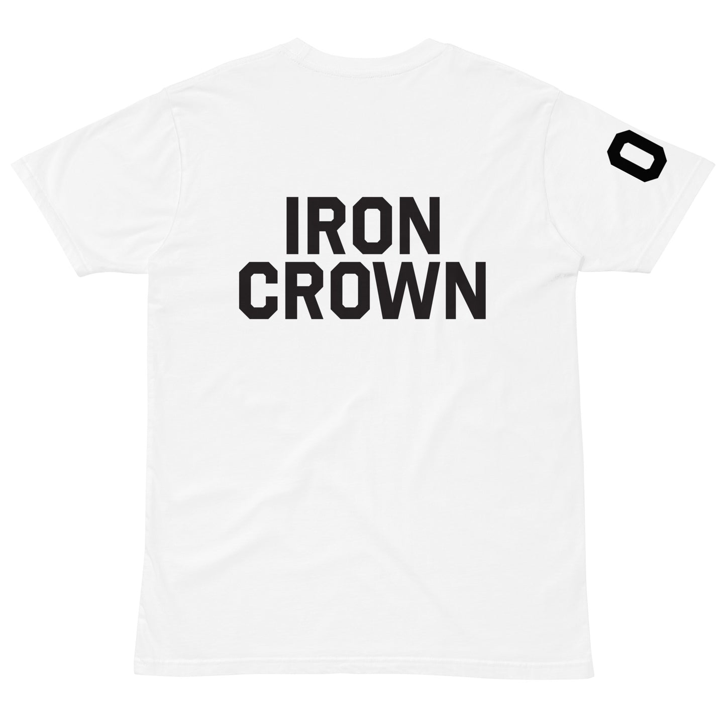 Crown Logo: 'Iron Crown' Tee by OODept.